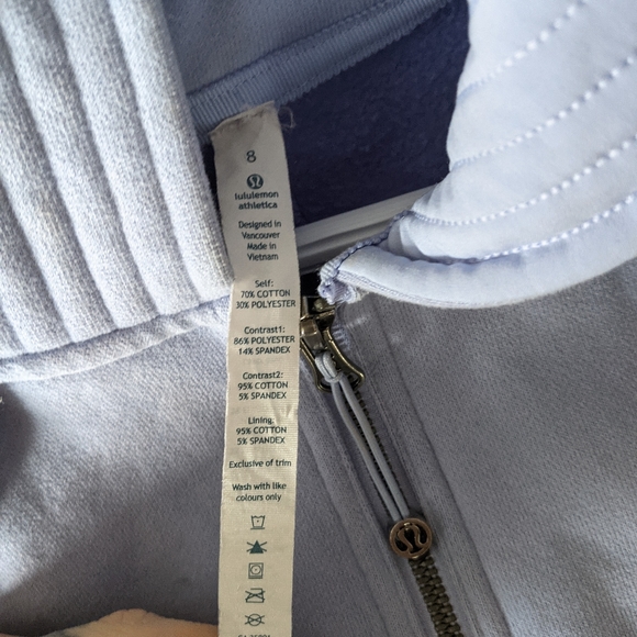 Lululemon zip up hoodie sweatshirt - Picture 3 of 3